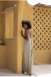 JUMPSUIT PLAINCOLOR LONG IND/SIA